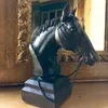 Tischdekoration Pferdekopf - Skulptur Pferd Geschenke Produktbild-Vorschau 1
