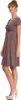 Damen Kleid Dress V-Ausschnitt ; Cappuccino S/M 36/38 Produktbild-Vorschau 3