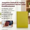 Josephine Osthoff EC-Karten und Ausweisetui Herren Leder Produktbild-Vorschau 7
