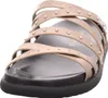 Tamaris Damen Pantoletten Schwarz/Metallic Voir les images du produit 36