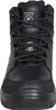 A front view of a black work boot. Produktbild-Vorschau