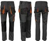 Three views of a pair of work pants. Produktbild-Vorschau