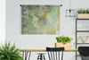 MuchoWow® Wandteppich Wandbehang Ölgemälde grün 150x112 cm Produktbild-Vorschau 2