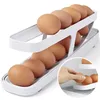 A two-tiered egg holder with eggs on a white background. Náhled obrázku produktu