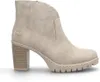A single beige boot on a white background. Produktbild-Vorschau