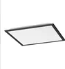 A rectangular LED panel light with a black frame, shown from a slightly angled perspective against a white background. Produktbild-Vorschau