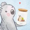Mr. & Mrs. Panda behälter Igel Federschmuck - Weiß - Produktbild-Vorschau 2