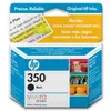 The image shows the packaging of an HP 350 black ink cartridge. Anteprima dell’immagine prodotto