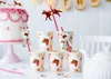 Papierstrohhalme 19cm mit Pferde Topper 6er Set Pink / Produktbild-Vorschau 2