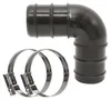 HAF 1x Schlauchverbinder Winkel 90° mit 38mm | 2 x Produktbild-Vorschau 1