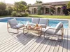 Set di mobili da giardino in metallo "Sora" con cuscini - 4 Anteprima dell’immagine prodotto 2