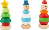 Small Foot - Tour à empiler en bois figurine de Noël, par Voir les images du produit 6