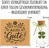 Kleiner Glücksbringer | echtes vierblättriges Kleeblatt im Produktbild-Vorschau 2