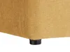 BELIANI Pufa kwadratowa żółta poliester 38 x 38 cm Podgląd zdjęcia produktu 5