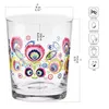 KROSNO Folk Bunte Wassergläser 6er Set 250 ml – farbige Produktbild-Vorschau 5