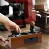 Stanice na tamperování espressa, dřevo se silikonovou Náhled obrázku produktu 2