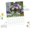 TRÖTSCH - Notizkalender zum Hängen Blumen 2027 Produktbild-Vorschau 3