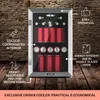 Klarstein chladnička 70L, malá chladnička s vyberateľnými Náhľad obrázku produktu 6