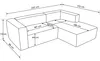 KONSIMO Ecksofa Rechts 3/4 Sitzer mit extrem weicher Produktbild-Vorschau 7