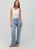 Jeans oversize a vita alta a gamba larga 5 tasche | 26W / Anteprima dell’immagine prodotto 5