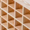 KADAX Weinregal aus Holz, 52 x 25.5 x 52 cm, Natürlich,  1 Produktbild-Vorschau 5