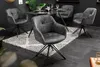 riess-ambiente Drehbarer Design Stuhl EUPHORIA dunkelgrau Produktbild-Vorschau 4