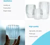 Intirilife 4x dvoustěnná termo sklenice - Pruhovaný styl - Náhled obrázku produktu 5