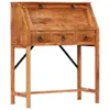 vidaXL Scrivania 90×40×107 cm in legno massiccio di acacia Anteprima dell’immagine prodotto 11