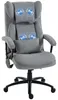 Ergonomiczne krzesło biurowe HOMCOM z funkcją masażu i Podgląd zdjęcia produktu 1