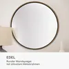 Elegance by Casa Chic - Goldener Wandspiegel aus Metall - Produktbild-Vorschau 2