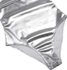 Dámské lesklé body s dlouhým rukávem velikost XXL - catsuit Náhled obrázku produktu 7