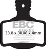 CFA619HH - Klocki hamulcowe rowerowe (spiekane) EBC Brakes Podgląd zdjęcia produktu 1