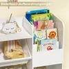 HOMMPA Holz Kinder Bücherregal Kinderregal mit 4 Boxen und Produktbild-Vorschau 9