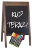 Doppelseitiger großer Werbeständer 100x60 Whiteboard + FREE Produktbild-Vorschau 1