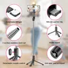 Selfie Stick Stativ mit Fülllicht, 4-in-1 Erweiterbar mit Produktbild-Vorschau 6