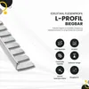 L-Profil flexibel biegbar Edelstahl Fliesenschiene V2A, Produktbild-Vorschau 2