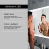 Artforma Zrcadlo do koupelny s led osvětlením 90x70 cm | Náhled obrázku produktu 5
