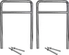 2 x Fahrradanlehnbügel 118 x 78 cm Edelstahl Ø 60 mm Produktbild-Vorschau 1