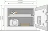 Yale YSFB/250/EB1 - Sejf przenośny - Czarny - Kod - Czytnik Podgląd zdjęcia produktu 4