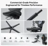 Ergonomická stojacia stolička 6 v 1 – kancelárska stolička Náhľad obrázku produktu 8