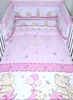 Primawela Baby Bettset - 6 teiliges Set mit Chiffon Himmel Produktbild-Vorschau 2