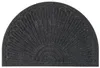 Fußmatte - 60x90 cm - Halbrund - Schwarz - Rutschfeste Produktbild-Vorschau 12