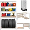 Metalen schap met 5 planken voor in de garage, 180 x 100 x Productafbeelding-voorbeeld 19