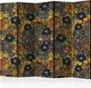 5-teiliger Einseitiger Vlies Paravent - Floral Madness II Produktbild-Vorschau 1