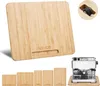A collection of bamboo cutting boards and an espresso machine. Náhľad obrázku produktu