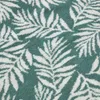HOMESCAPES Frottee-Handtuch grün mit Blätter-Motiv - 50 x Produktbild-Vorschau 3
