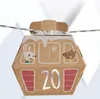 Kit pour faire son propre calendrier de l'avent montagne Voir les images du produit 3