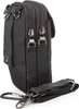 Bag Street Kleine Herren Gürtel und Schultertasche Schwarz Produktbild-Vorschau 2