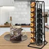 Ständer für 32 Kaffeekapseln aus schwarzem Metall Produktbild-Vorschau 6