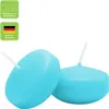 Schwimmkerzen klein, Türkis, 50/30 mm, WENZEL, Brenndauer Produktbild-Vorschau 2